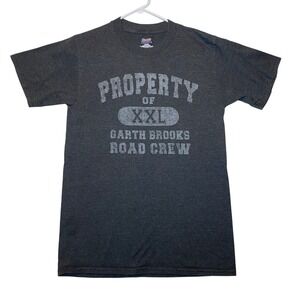 Garth Brooks Road Crew Band‎ T-Shirt Men's Property Of XXL Hanes Beefy-T Country